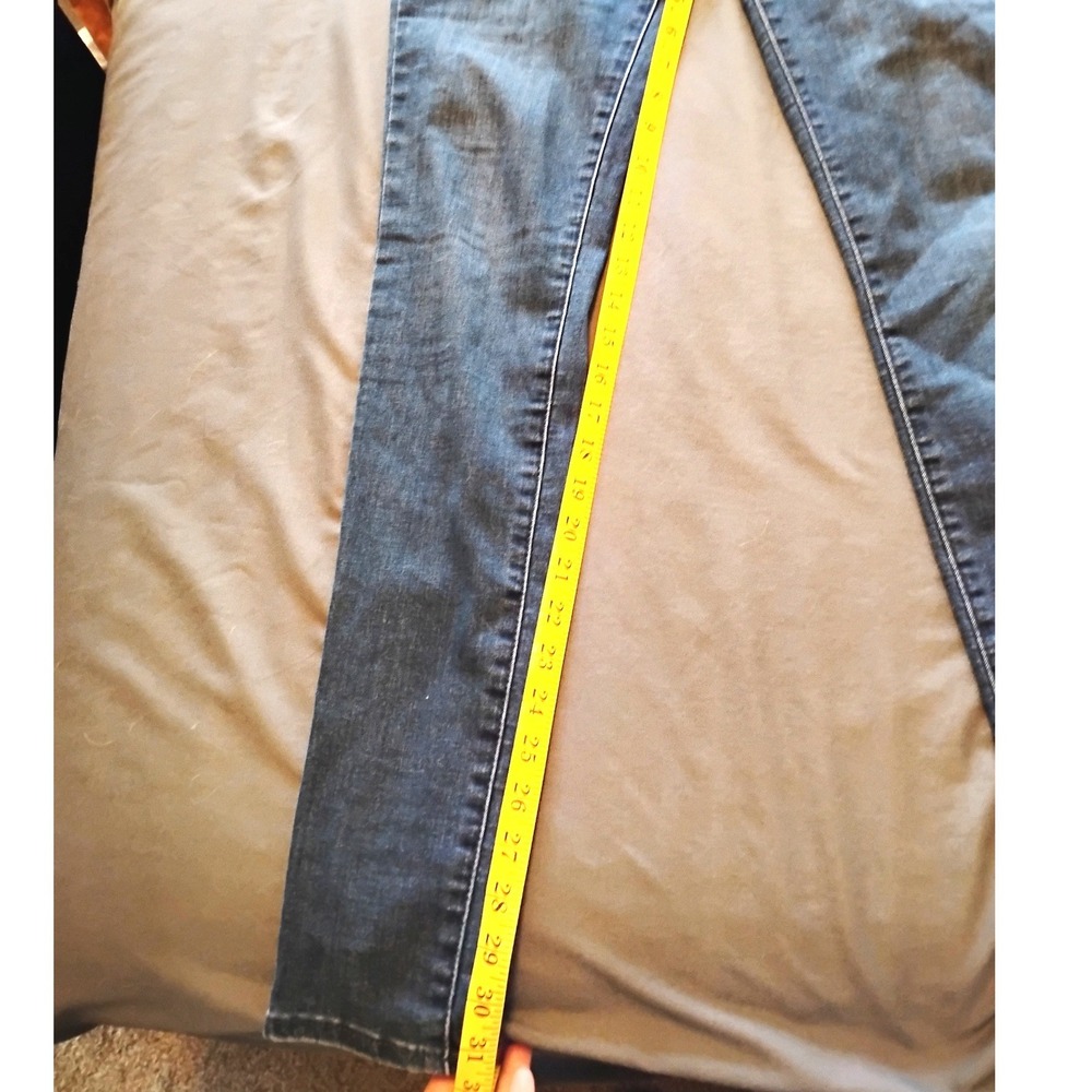 🩵Levi's 711 Skinny Dark Wash Jeans 29x30 Denim y2k minimalist clean preppy - Picture 4 of 5